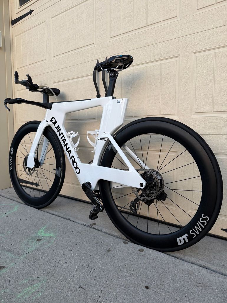 Used Quintana Roo V-PRi SRAM Force AXS E1 2026 2026 Road & Gravel, White — image 4 of 7
