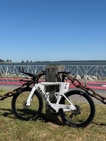 Used Quintana Roo V-PRi SRAM Force AXS E1 2026 2026 Road & Gravel, White — image 7 of 7