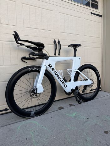 Used Quintana Roo V-PRi SRAM Force AXS E1 2026 2026 Road & Gravel, White — image 2 of 7