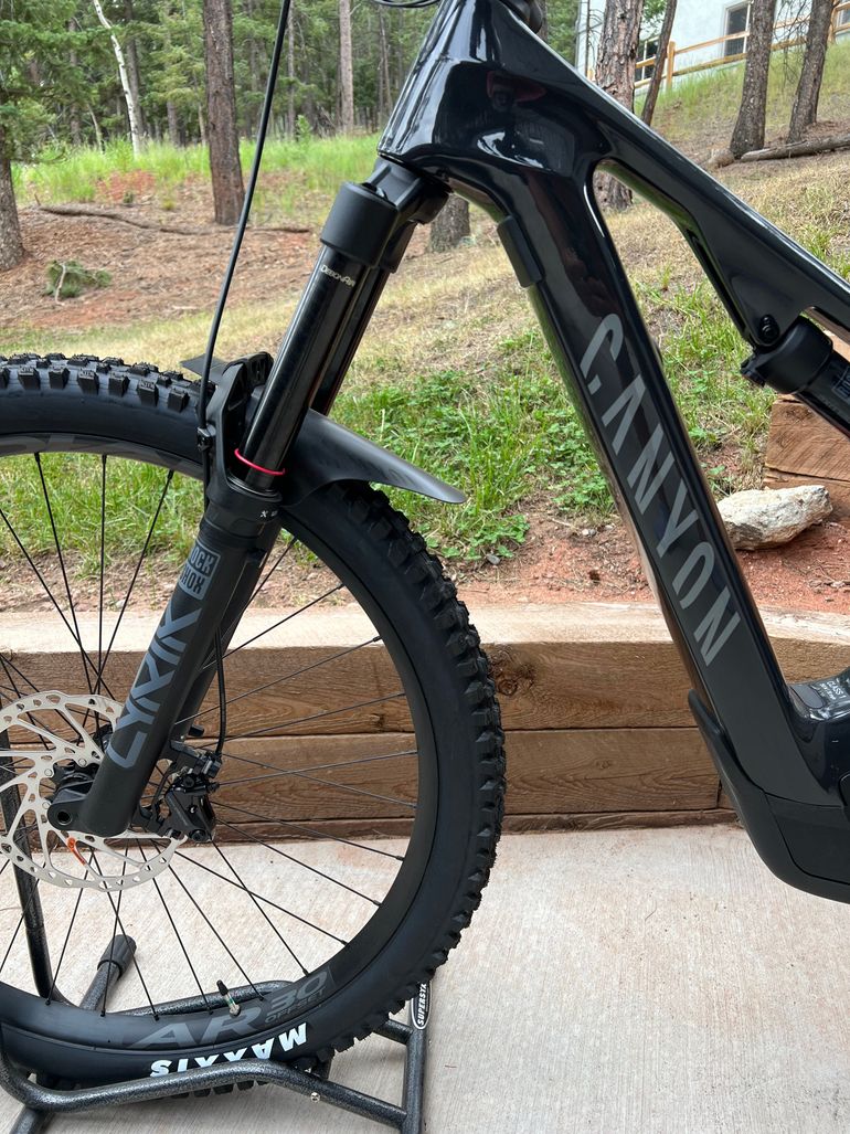 Used Canyon Spectral:on Shimano Deore 2024 Mountainbike, Black — image 6 of 8