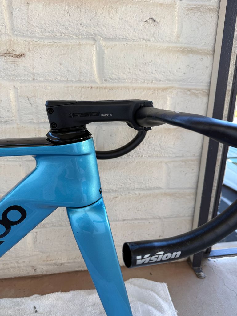 Used Quintana Roo Service Course Frameset 2025 Road & Gravel, Blue — image 3 of 9