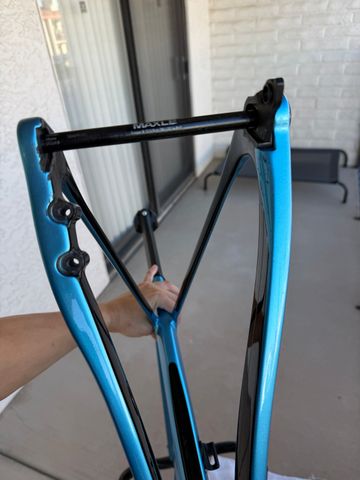 Used Quintana Roo Service Course Frameset 2025 Road & Gravel, Blue — image 6 of 9
