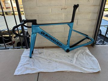 Used Quintana Roo Service Course Frameset 2025 Road & Gravel, Blue — image 5 of 9