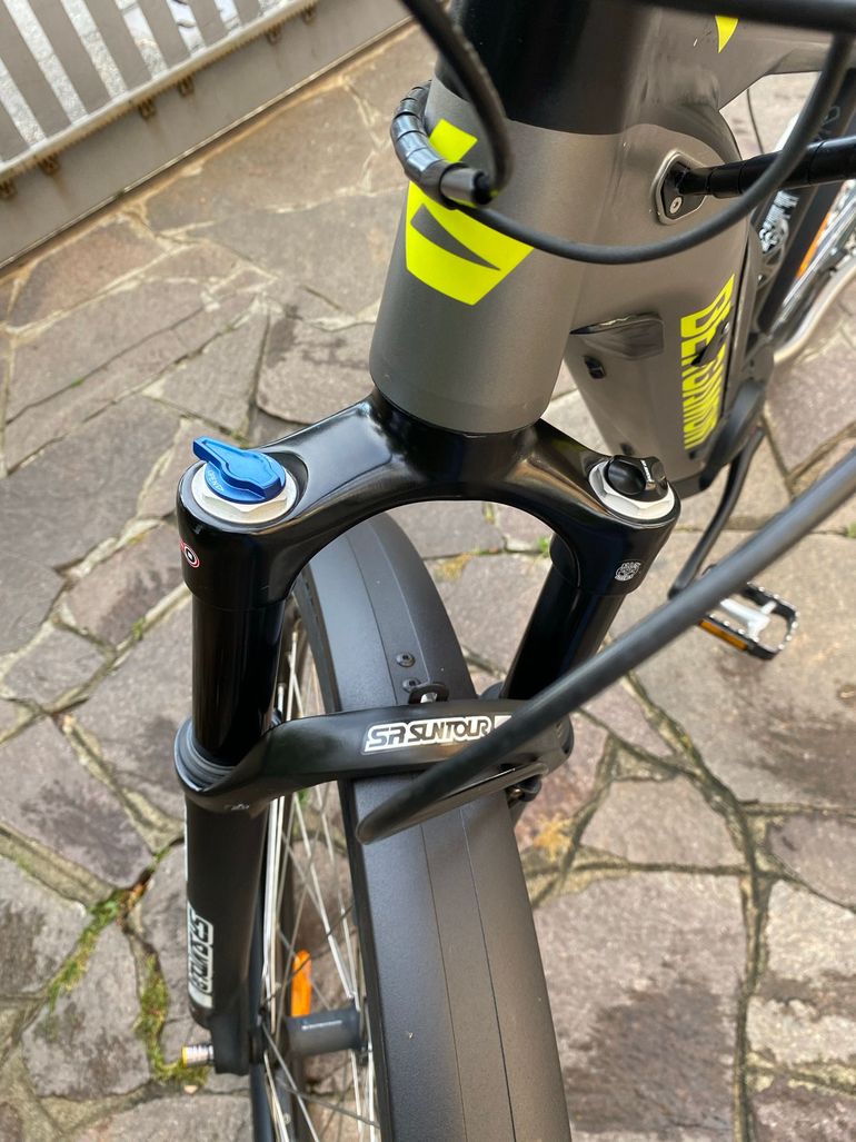 Used Bergamont E-Revox Elite EQ 2020 2020 Mountainbike, Black, 29 — image 7 of 12
