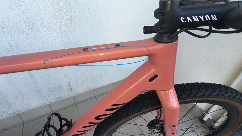 Used Canyon Grizl CF SL 6 AXS 2025 2025 Road & Gravel, Red — image 5 of 8
