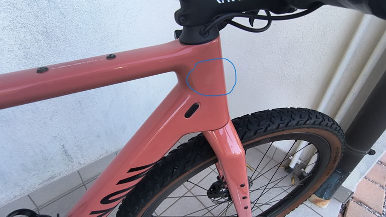 Used Canyon Grizl CF SL 6 AXS 2025 2025 Road & Gravel, Red — image 4 of 8