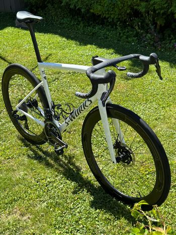 Used Specialized S-Works Tarmac SL8 Frameset 2025 2025 Road & Gravel, White — image 4 of 8