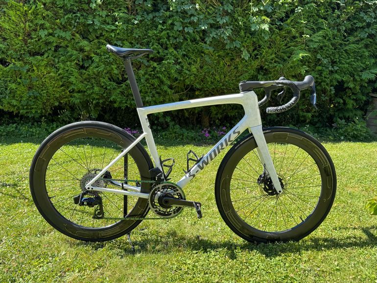 Used Specialized S-Works Tarmac SL8 Frameset 2025 2025 Road & Gravel, White — image 1 of 8
