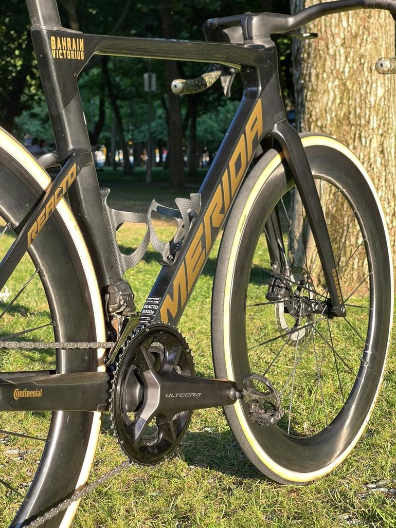 Used Merida REACTO TEAM 2024 2024 Road & Gravel, Black — image 2 of 13
