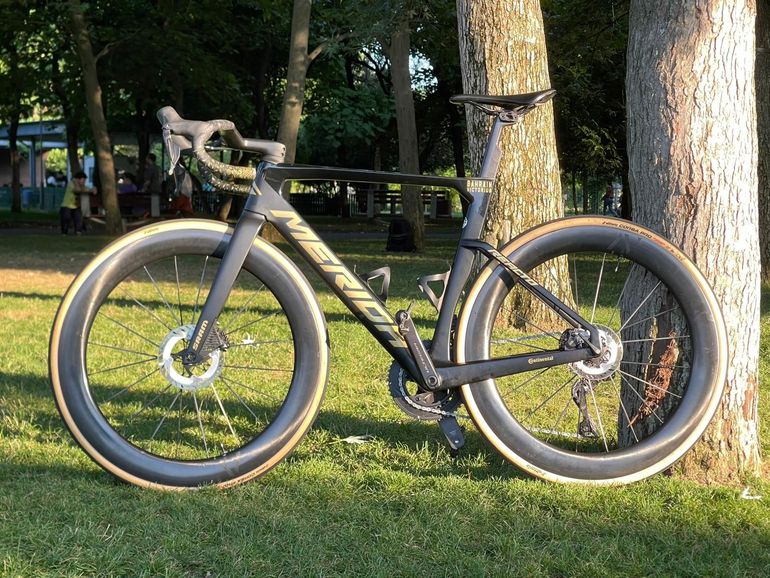 Used Merida REACTO TEAM 2024 2024 Road & Gravel, Black — image 1 of 13