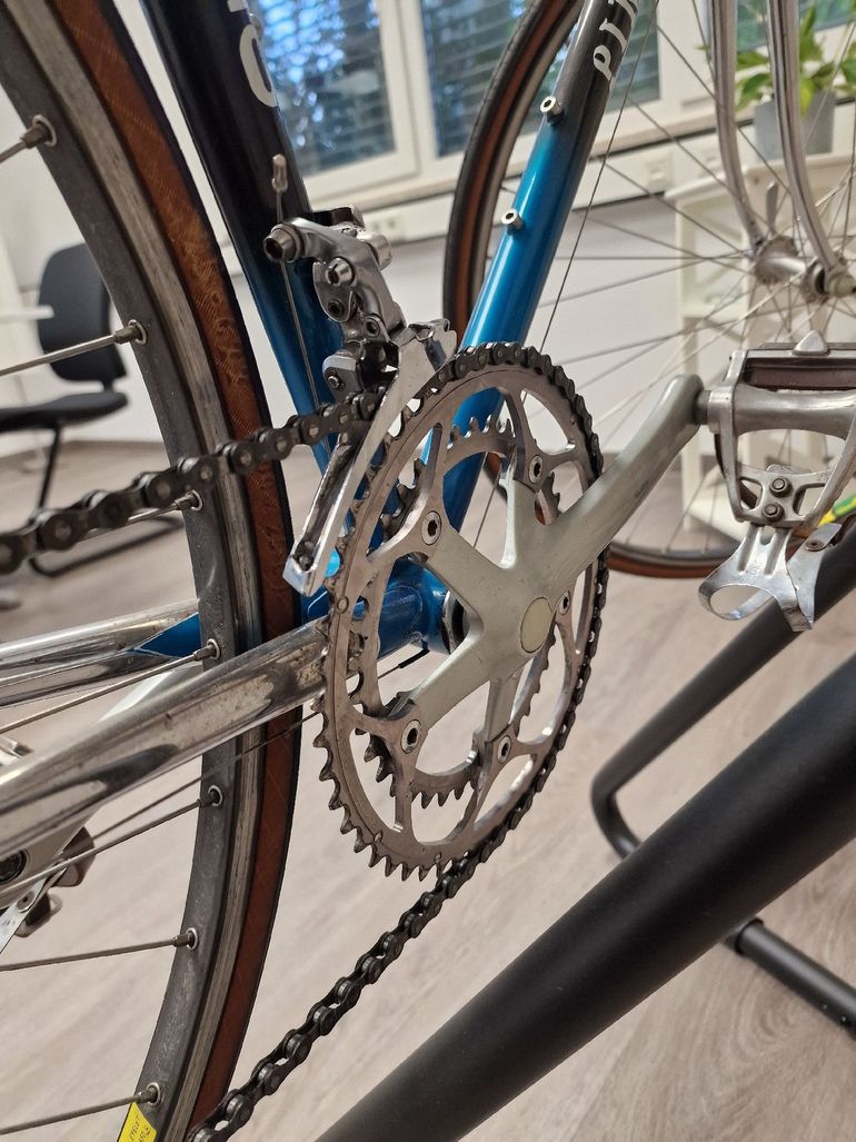 Gebrauchtes Pinarello Asolo Shimano 105 2000 Road & Gravel, Blau — Bild 3 von 9
