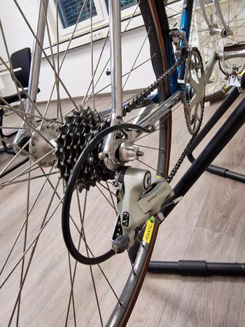 Gebrauchtes Pinarello Asolo Shimano 105 2000 Road & Gravel, Blau — Bild 2 von 9