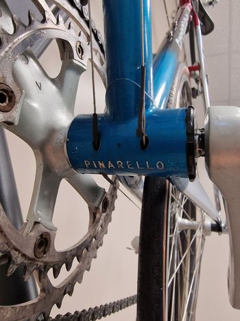 Gebrauchtes Pinarello Asolo Shimano 105 2000 Road & Gravel, Blau — Bild 4 von 9