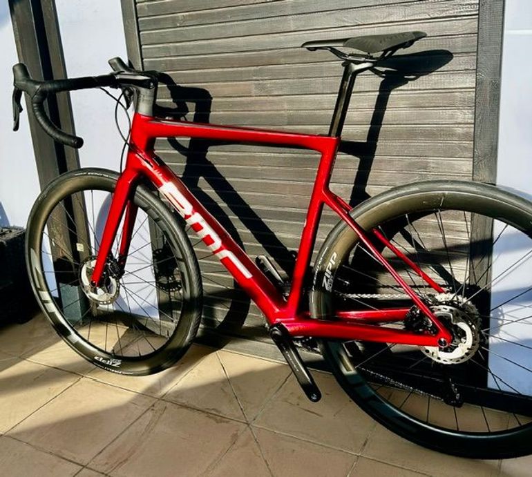 Used BMC Teammachine SLR ONE 2023 2023 Road & Gravel, Red — image 3 of 21