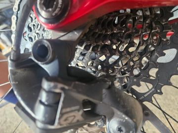 Used Lee Cougan Crossfire SRAM GX Eagle 2023 2023 Mountainbike, Red, 29 — image 3 of 7