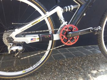 Used Cannondale Super Raven 4000sx 1999 Mountainbike, Light Gray — image 2 of 3