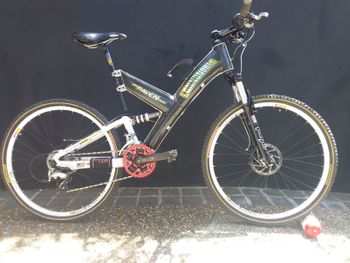 Used Cannondale Super Raven 4000sx 1999 Mountainbike, Light Gray — image 3 of 3