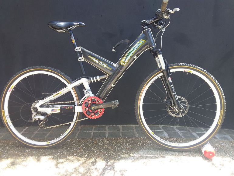 Used Cannondale Super Raven 4000sx 1999 Mountainbike, Light Gray — image 3 of 3