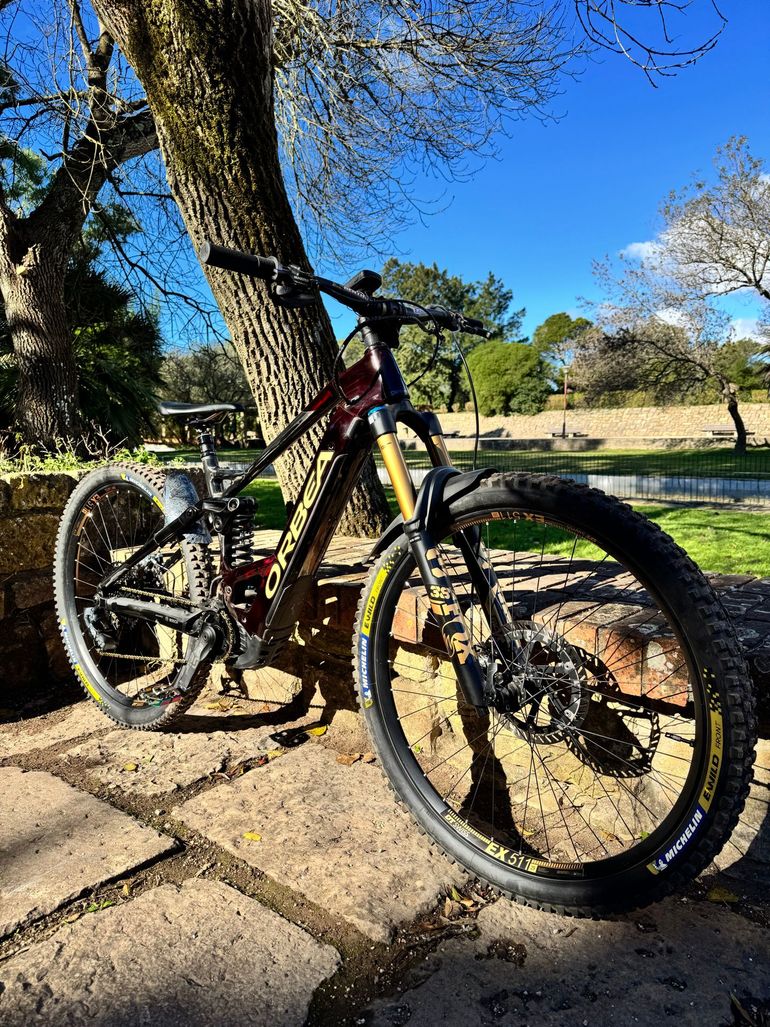 Used Orbea WILD FS M20 2022 2022 Mountainbike, Red, 29 — image 4 of 15