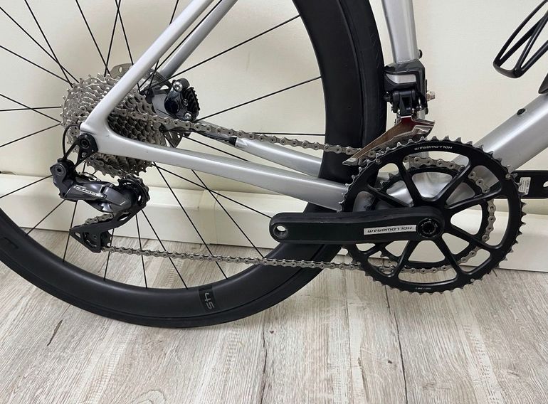 Used Cannondale SuperSix EVO Neo 2 2021 2021 Road & Gravel, Light Gray — image 3 of 9