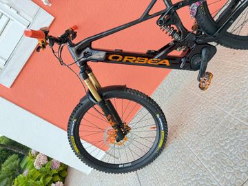Gebrauchtes Orbea Wild SRAM X01 Eagle AXS 2022 Mountainbike, Rot, 29 — Bild 7 von 20
