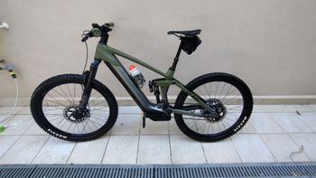 Used CUBE STEREO HYBRID 160 HPC, TM 750 27.5 2022 2022 Mountainbike, Green, 27.5 — image 2 of 12