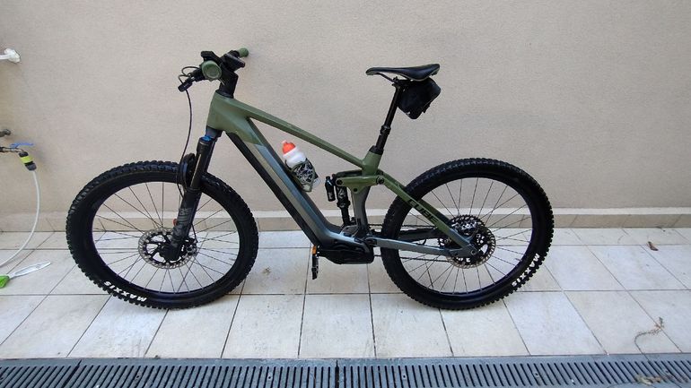 Used CUBE STEREO HYBRID 160 HPC, TM 750 27.5 2022 2022 Mountainbike, Green, 27.5 — image 2 of 12