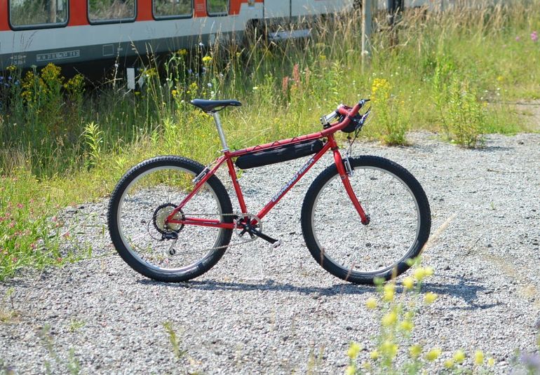 Used Diamondback Vintage 1990er DIAMOND BACK Apex 26" Gravel ATB Trekking Klunker Commuter 1995 Mountainbike, Red — image 2 of 20