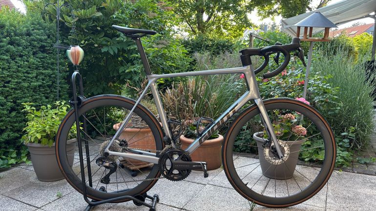 Gebrauchtes Giant TCR Advanced Pro 0 Di2 2025 2025 Road & Gravel, Hellgrau — Bild 10 von 32