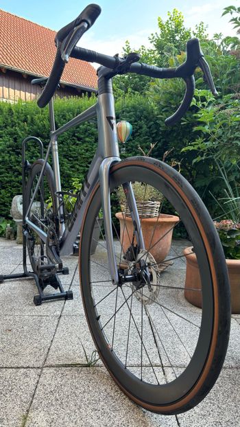 Gebrauchtes Giant TCR Advanced Pro 0 Di2 2025 2025 Road & Gravel, Hellgrau — Bild 4 von 32