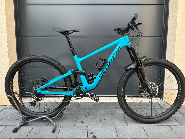 Used Specialized Enduro Comp 2021 2021 Mountainbike, Blue, 29 — image 5 of 7