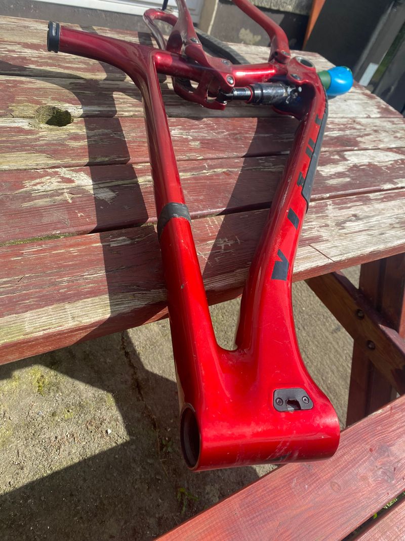 Used Vitus Rapide FS CRS (Sram) 2023 Frameset 2023 Mountainbike, Red, 29 — image 5 of 5