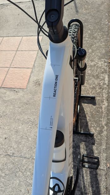 Used CUBE REACTION HYBRID, ONE 500 2022 2022 Mountainbike, White, 27.5 — image 4 of 11