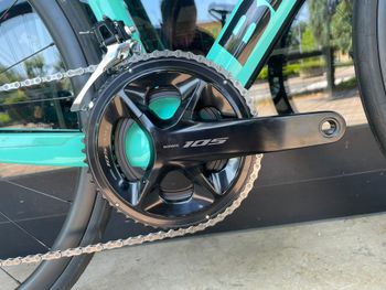 Použité Bianchi Oltre XR4 Disc Shimano 105 12s Palladium Carbon 2022 Road & Gravel — obrázek 14 z 15