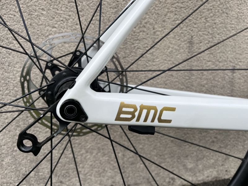 Gebrauchtes BMC Teammachine SLR01 DISC MOD 2020 Frameset 2020 Road & Gravel, Weiß — Bild 2 von 7
