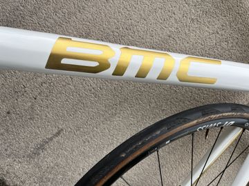 Gebrauchtes BMC Teammachine SLR01 DISC MOD 2020 Frameset 2020 Road & Gravel, Weiß — Bild 4 von 7