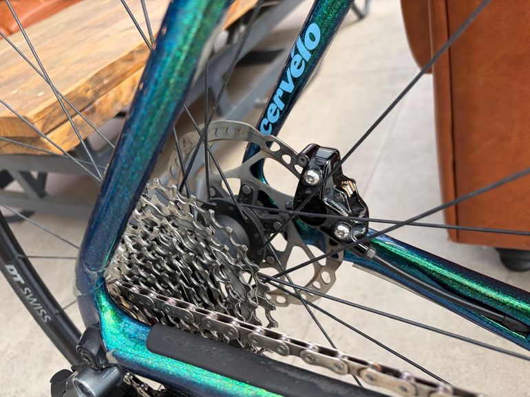Used Cervélo Caledonia-5 Rival eTap AXS 2024 2024 Road & Gravel, Green — image 5 of 6