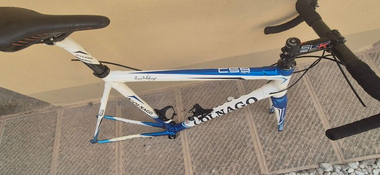 Used Colnago Frame Colnago C59 Colore Italia Frameset 2013 Road & Gravel, White — image 6 of 6