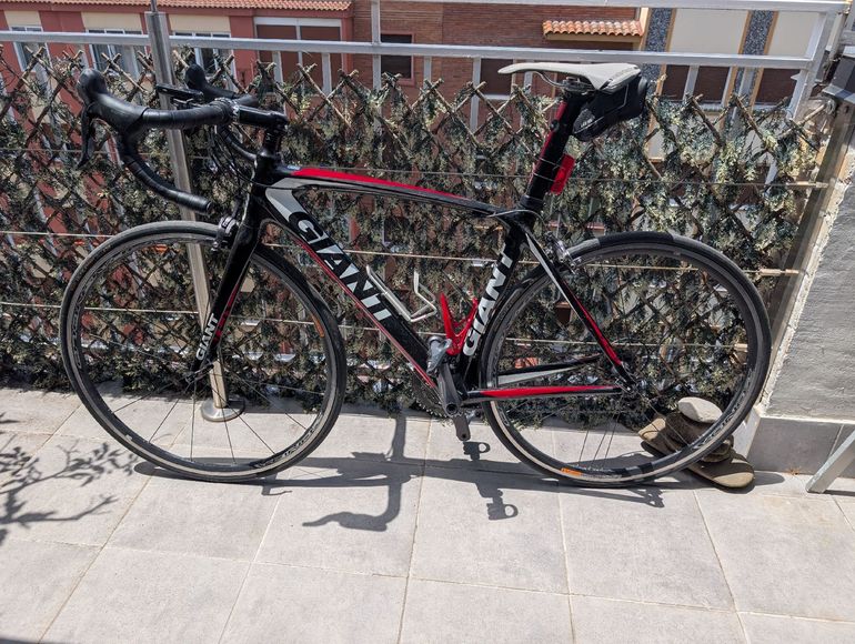 Giant TCR Composite 1 2012 2012 Road & Gravel de segunda mano, Negro — imagen 2 de 8