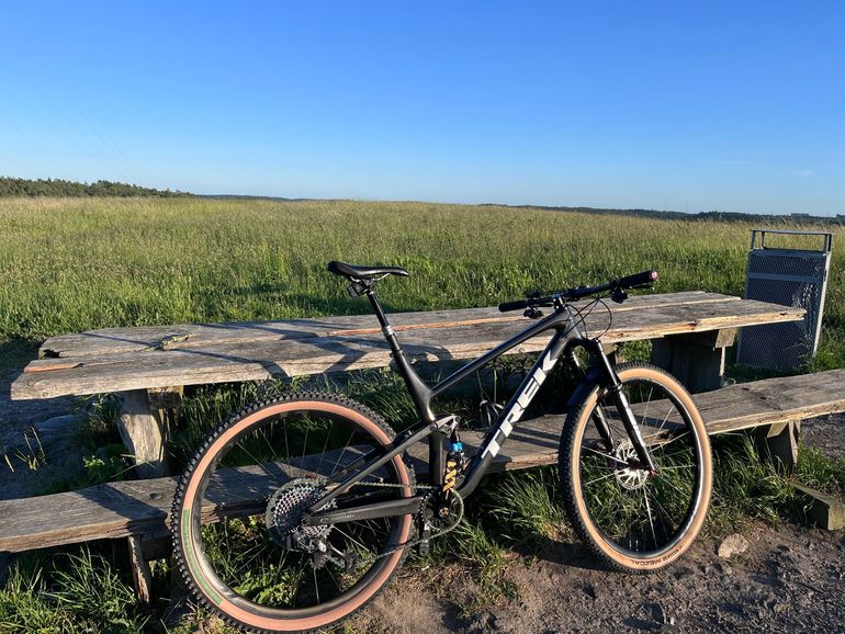 Used Trek Top Fuel 9.9 XX1 AXS 2021 2021 Mountainbike, Black, 29 — image 1 of 4