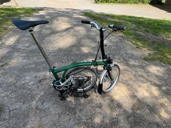 Used Brompton C-Line 2012 M5RD 2012 Urban, Green — image 2 of 7
