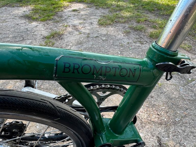 Used Brompton C-Line 2012 M5RD 2012 Urban, Green — image 6 of 7