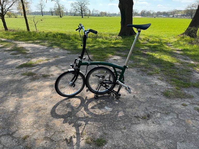 Used Brompton C-Line 2012 M5RD 2012 Urban, Green — image 7 of 7