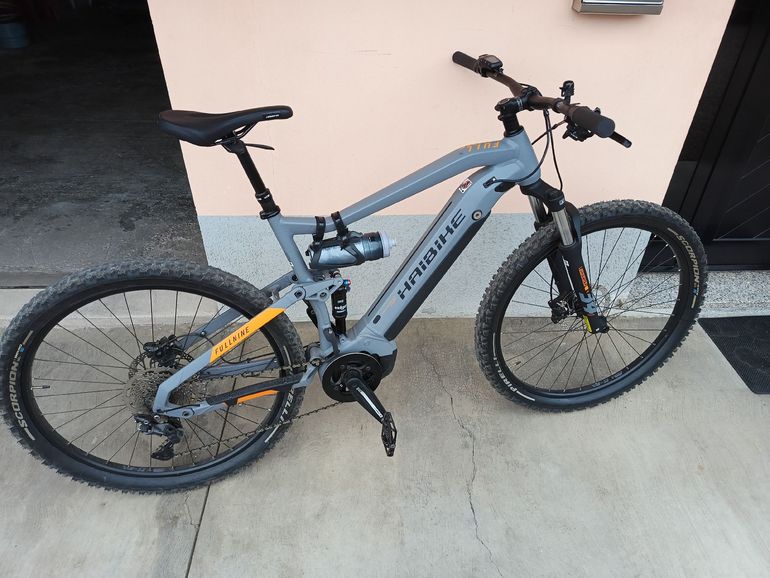 Gebrauchtes Haibike FullNine 4 2021 2021 Mountainbike, Hellgrau, 29 — Bild 4 von 5