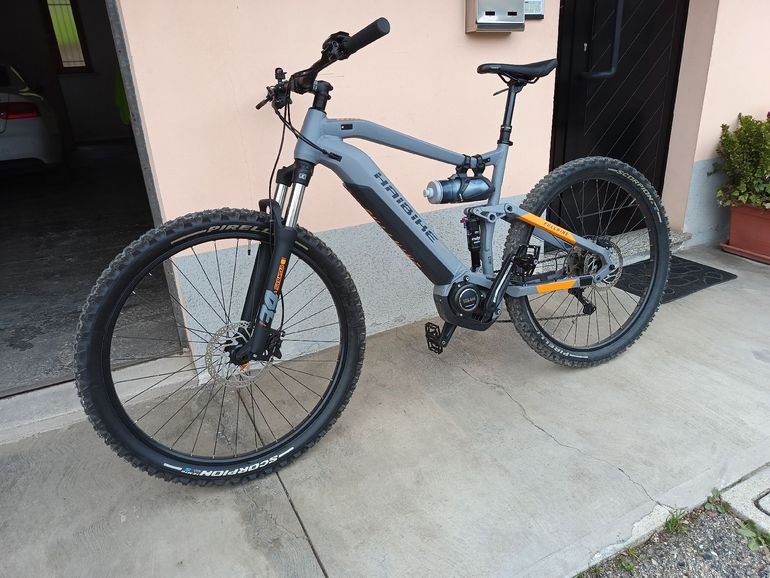 Gebrauchtes Haibike FullNine 4 2021 2021 Mountainbike, Hellgrau, 29 — Bild 2 von 5