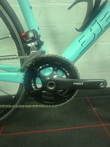 Gebrauchtes Bianchi Specialissima SRAM Red eTap 2020 Road & Gravel, Grün — Bild 6 von 6