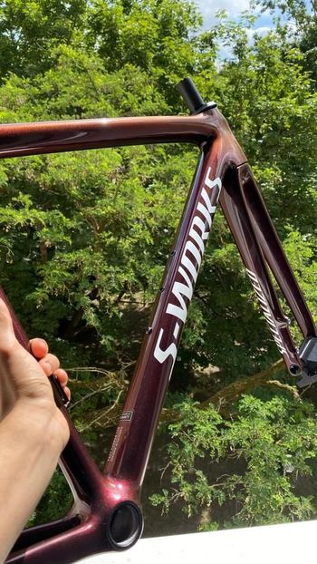 Used Specialized S-Works Tarmac SL8 Frameset 2026 Frameset 2026 Road & Gravel, Red — image 9 of 14
