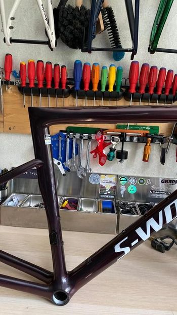 Used Specialized S-Works Tarmac SL8 Frameset 2026 Frameset 2026 Road & Gravel, Red — image 4 of 14