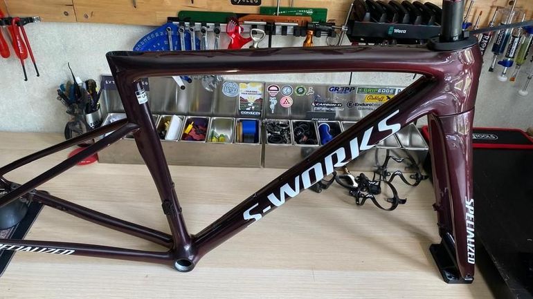 Used Specialized S-Works Tarmac SL8 Frameset 2026 Frameset 2026 Road & Gravel, Red — image 3 of 14