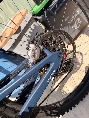Used Santa Cruz Heckler SRAM X0 Eagle AXS (T-Type) 2025 Mountainbike, Blue, Mixed — image 13 of 16